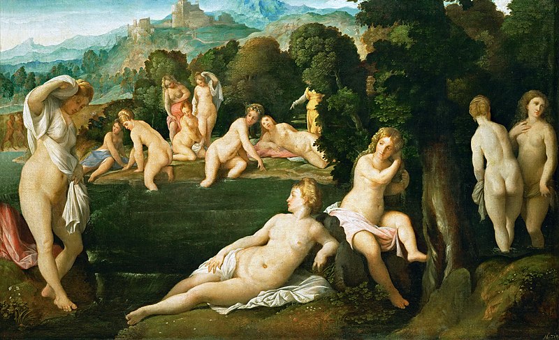 File:Diana and Callisto - Palma Vecchio.jpg