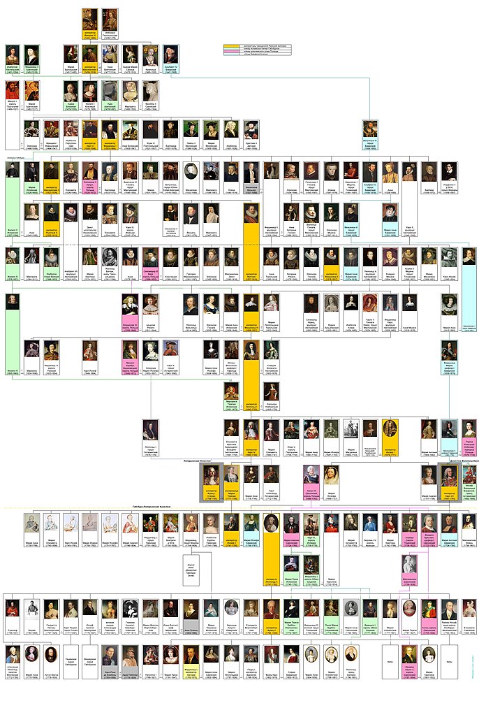 File:Dinasty Habsburg (HRR) family tree by shakko (RU).jpg - Wikimedia Commons