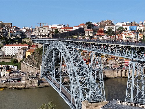 Dom Luís I Bridge in Porto