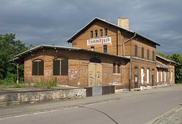 Dommitzsch railway station