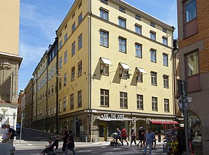 Kanngjutarmästarens hus (Drottninggatan / Jakobsgatan).