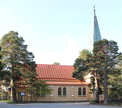 Vägbeskrivningar till Duvbo kyrka med kollektivtrafik