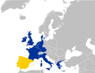 <span class="mw-page-title-main">1986 enlargement of the European Communities</span> Accession of Spain and Portugal to the European Communities