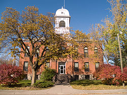 Palais de justice du comté d'Eddy à New Rockford