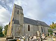 L'église Notre-Dame de Trois-Monts dans le Calvados.