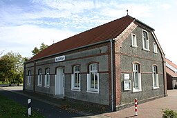 Tidigare järnvägsstation.