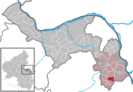 Kaart van Eimsheim