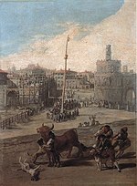 El Toro enmaromado por Francisco de Goya.jpg