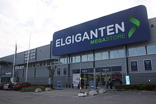 <span class="mw-page-title-main">Elgiganten</span> Swedish/Danish consumer electronics retailer owned by British Currys plc