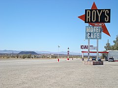 Enseigne du motel Roy's.