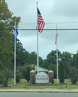 Oakman, Alabama Town in Alabama, United States