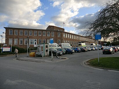 How to get to Epsom General Hospital with public transport- About the place