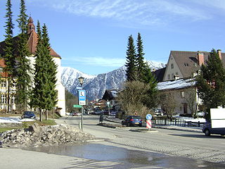 Ettal Place in Bavaria, Germany