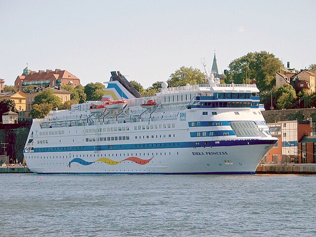 M/S Birka Princess i Stockholm.