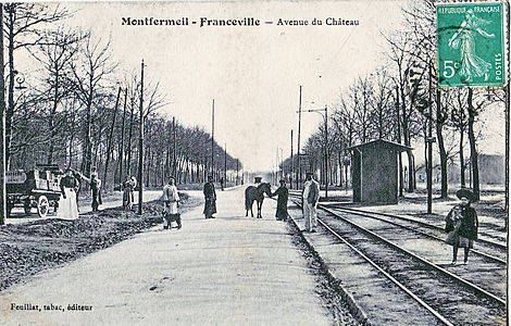 Tramway Du Raincy À Montfermeil: Histoire, Infrastructure, Matériel roulant