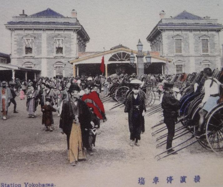 File:First Yokohama Station 1872.jpg