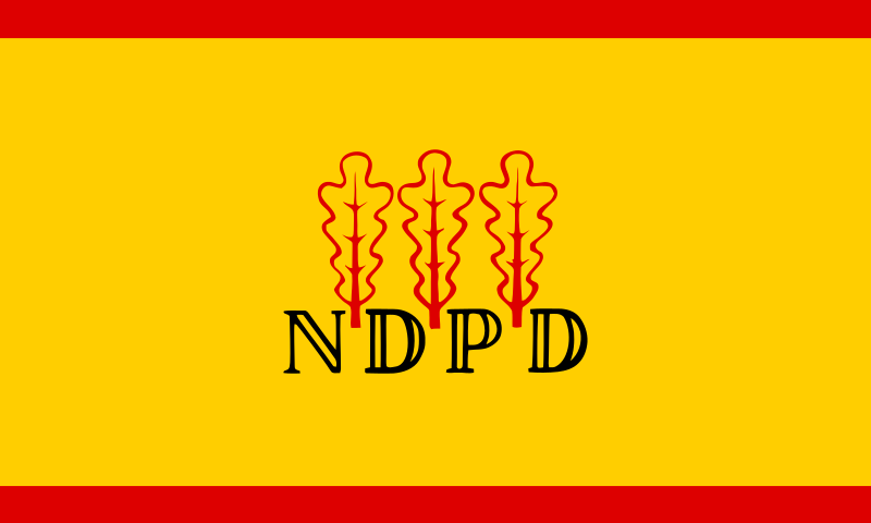 File:Flagge der NDPD.svg