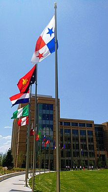 Flags at the MTC Flags at Missionary Training Center.jpg