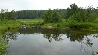 Furt über den Ai-Fluss