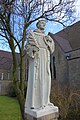 Beeld van de Franciscaner monnik Nicolaas Pieck, een van de Martelaren van Gorcum.