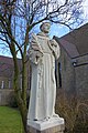 Beeld van een franciscaner monnik