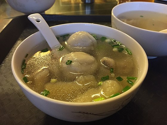 Fuzhou fish ball soup