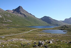 Parte ocidental de Langøya, perto de Nykvåg