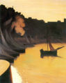 Félix Vallotton - Honfleur, Der Hafen bei Abendlicht.png