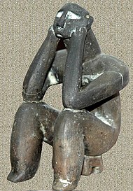 The thinking "Hamangia" figurine