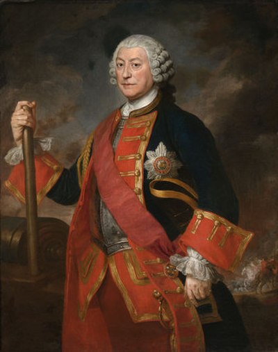 General Earl Ligonier, in the uniform of Colonel of the Royal Regiment of Horse Guards, c.1754