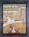 Georges Seurat, 1891, Le Cirque (The Circus), oil on canvas, 185 x 152 cm, Musée d'Orsay (with hand painted frame)