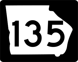 <span class="mw-page-title-main">Georgia State Route 135</span> State highway in Georgia, United States