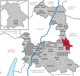 Grasbrunn - Localizazion