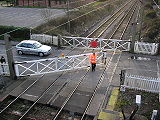 44. KW Bahnübergang in England