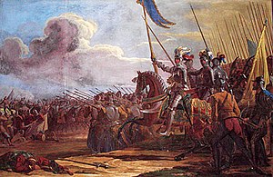 Gustav Vasa vid slaget i Brännkyrka