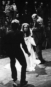 The 1976 centenary production of Der Ring des Nibelungen at the Bayreuth Festival, conducted by Boulez (Source: Wikimedia)