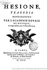 Vignette pour Hésione (opéra)