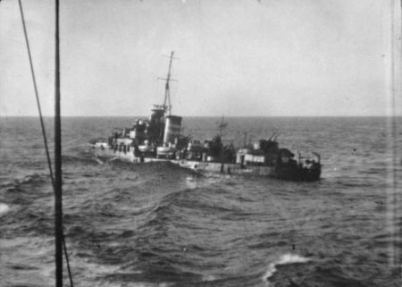 HMAS Nestor sinking, 16 June 1942