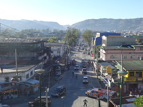 La Trinidad valley as viewed from the Benguet Provincial Capitol