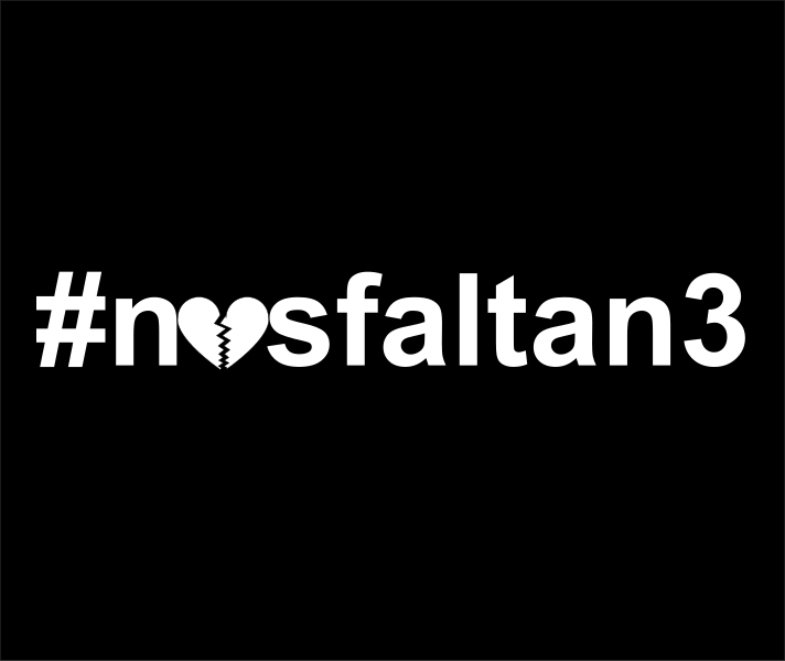 File:Hashtag - Nos faltan tres BN.svg