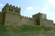 Hattusa reconstructed wall.JPG