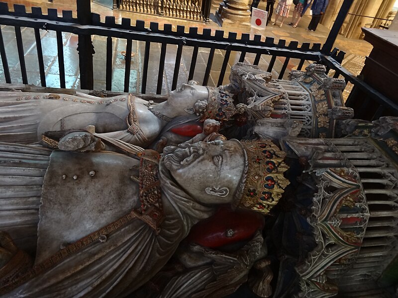 Bestand:Henry the IV's tomb, Canterbury 09.JPG