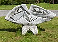 * Nomination Sculpture «Wing of Time», created by Herbert Unterberger, at the castle in Möderndorf #1, Hermagor, Carinthia, Austria -- Johann Jaritz 02:33, 10 July 2022 (UTC) * Promotion  Support Good quality. --Basile Morin 02:55, 10 July 2022 (UTC)