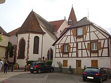 Ang Simbahan sa Herrlishheim-Près-Colmar