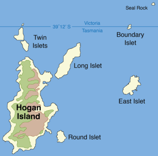 Hogan Island island in Australia