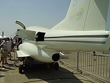 Rear fuselage with engine exhaust below the tail ILA 2008 PD 822.JPG