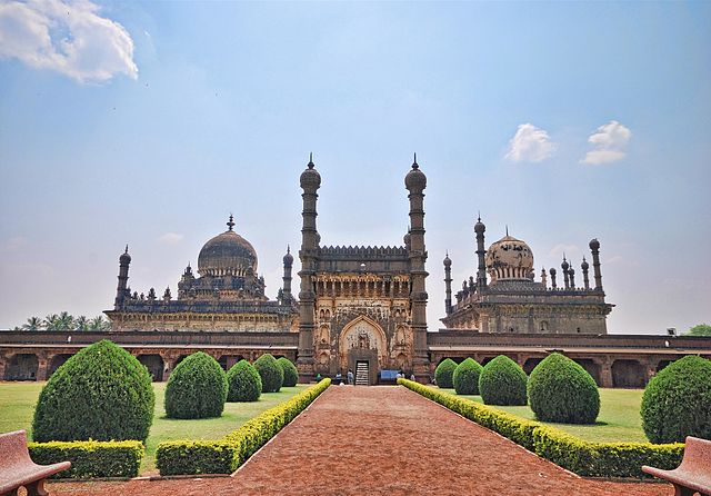 Ibrahim Rauza, completed in 1626 is the burial place of Ibrahim Adil Shah II and his family