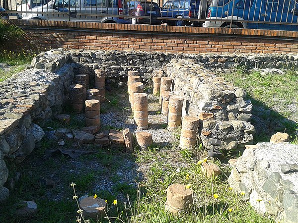 Il sistema di riscaldamento della mansio romana di Alba Docilia