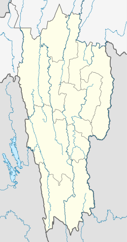 Map of Mizoram