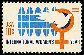 Марка США до 1975, Міжнародного року жінок (IWY)